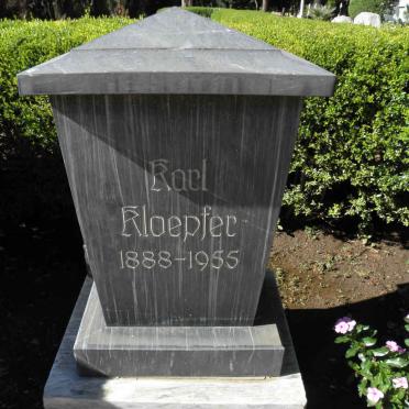 KLOEPFER Karl 1888-1955