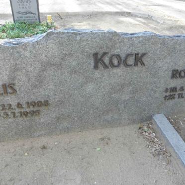 KOCK Rolf 1910-1981 &amp; Lis 1908-1995