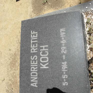 KOCH Andries Retief 1914-1971
