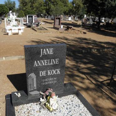 KOCK Jane Anneline, de 1961-2004