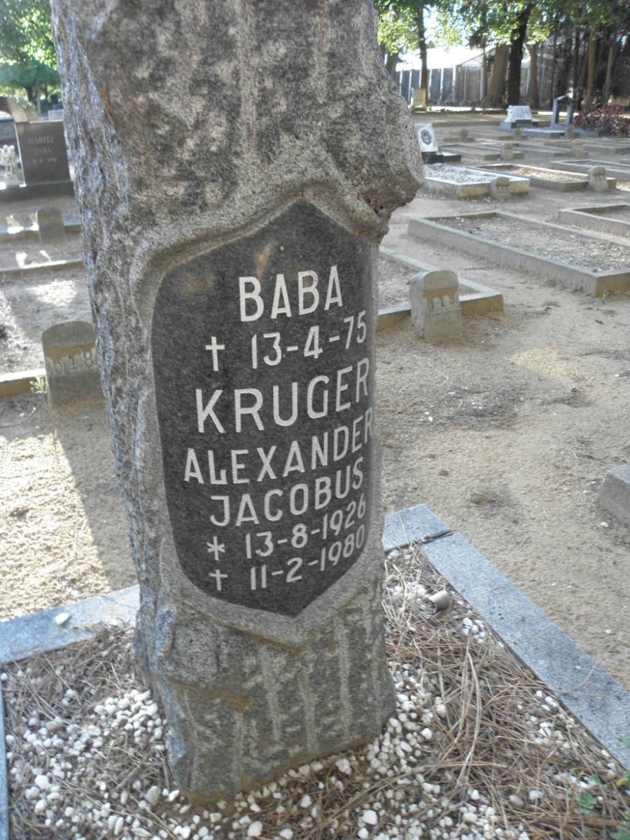 KRUGER Alexander Jacobus 1926-1980 :: KRUGER -1975