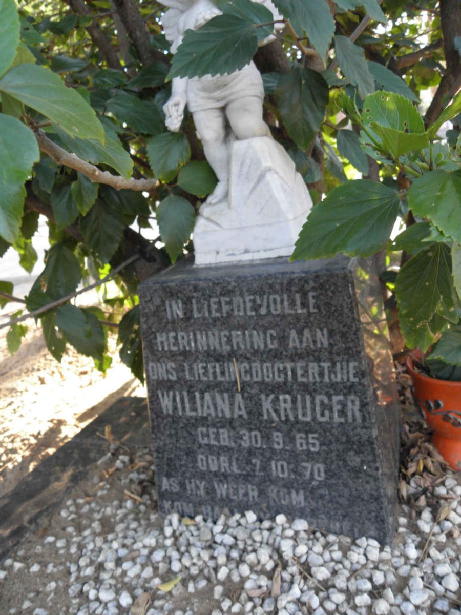 KRUGER Wiliana 1965-1970