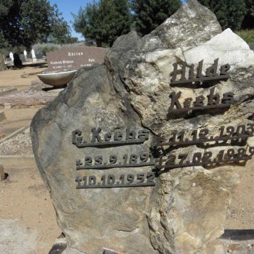 KREBS G. 1891-1952 &amp; Hilde 1903-1989