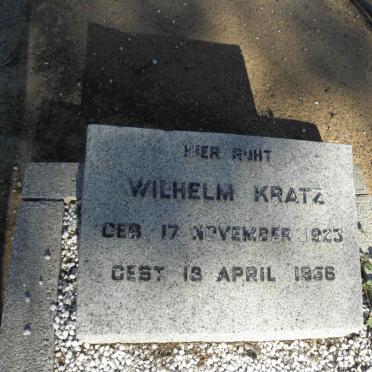 KRATZ Wilhelm 1923-1956