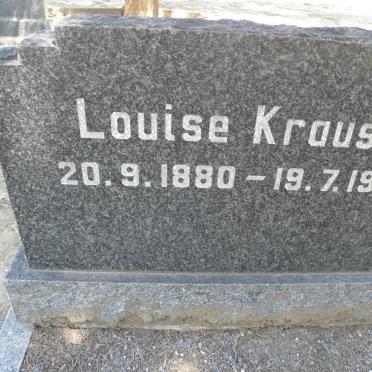 KRAUSE Louise 1880-1961