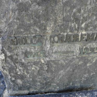 KRASEMANN Fritz 1872-1954 &amp; Margot 1905-1988