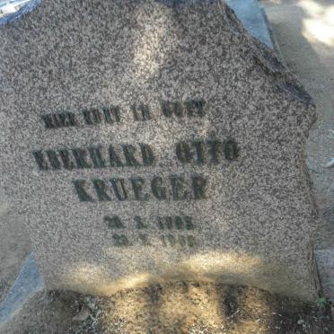 KRUEGER Eberhard Otto 1895-1960