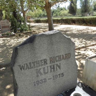 KUHN Walther Richard 1932-1975