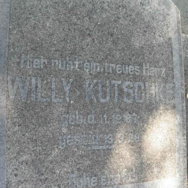 KUTSCHKE Willy 1887-1928