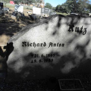 KUTZ Richard Anton 1895-1985