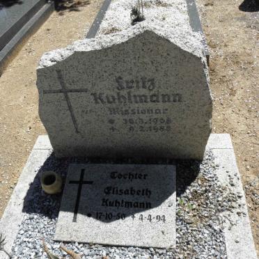 KUHLMANN Fritz 1908-1988 :: KUHLMANN Elisabeth 1950-1994