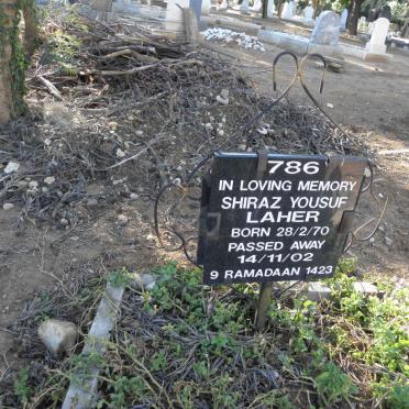 LAHER Shiraz Yousuf 1970-2002