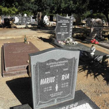 LIEBENBERG Marius 1952-2000 &amp; Ria 1955-2012