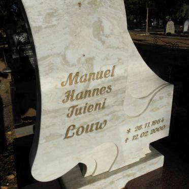 LOUW Manuel Hannes Tuieni 1964-2000
