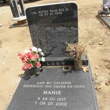 LOUW Manie 1927-2002