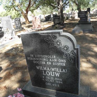 LOUW Wilma 1968-1994