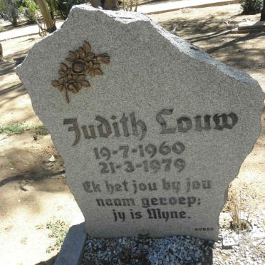 LOUW Judith 1960-1979
