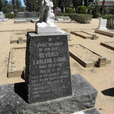 LUBBE Beverly Earlene 1946-1947