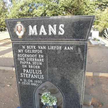MANS Paulus Stefanus 1950-1990