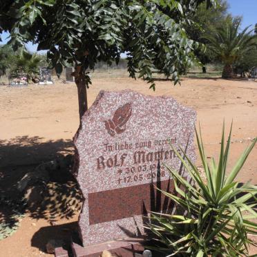 MARTENS Rolf 1942-2008