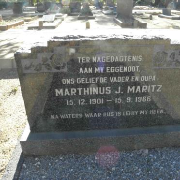 MARITZ Marthinus J. 1901-1966