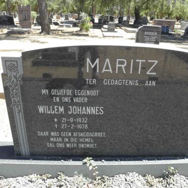 MARITZ Willem Johannes 1932-1978