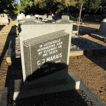 MARAIS C.J. 1908-1960