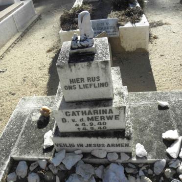 MERWE Catharina D. , v.d. 1940-1940