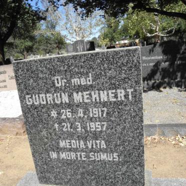 MEHNERT Gudrun 1917-1957