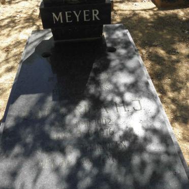 MEYER Catharina H.J. 1902-1976