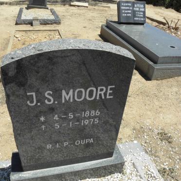 MOORE J.S. 1886-1975