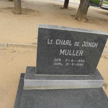 MULLER Charl De Jongh 1956-1980