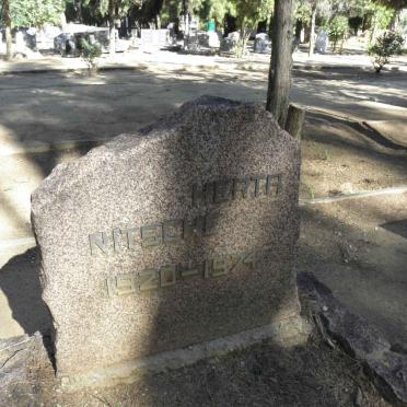 NITSCHE Herta 1920-1974