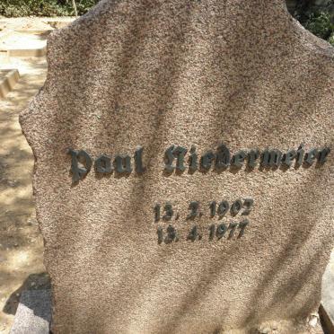 NIEDERMEIER Paul 1902-1977