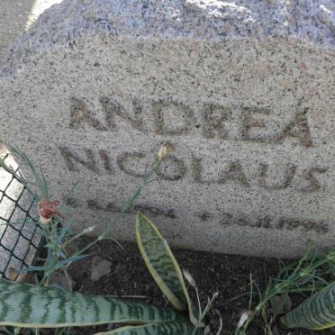 NICOLAUS Andrea 1994-1996