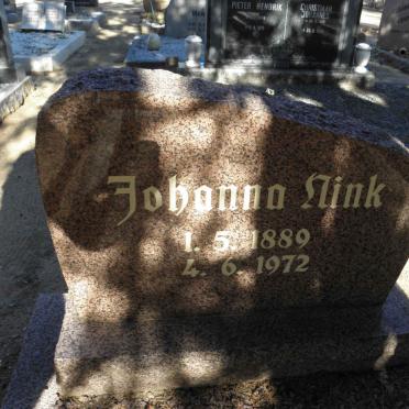 NINK Johanna 1889-1972