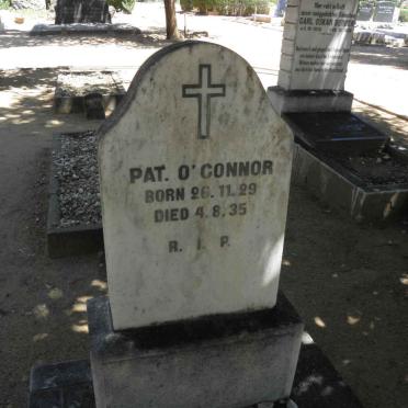 O'CONNOR Pat. 1929-1935