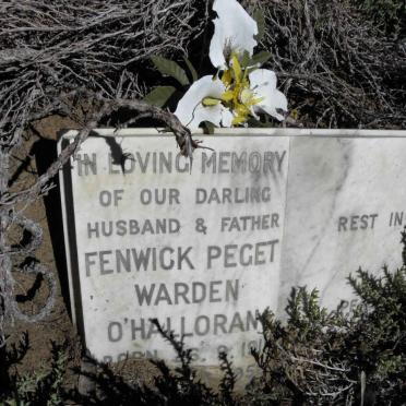 O'HALLORAN Fenwick Peget Warden 1911-1952