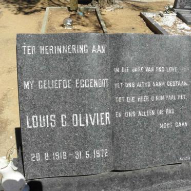 OLIVIER Louis C. 1918-1972