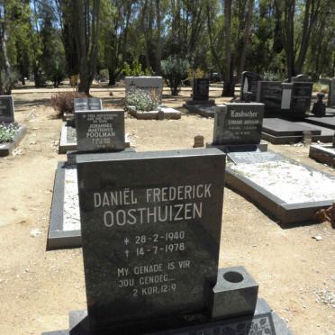 OOSTHUIZEN Daniël Frederick 1940-1978