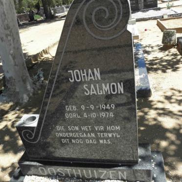 OOSTHUIZEN Johan Salmon 1949-1974