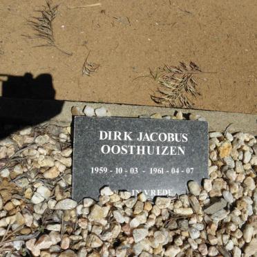 OOSTHUIZEN Dirk Jacobus 1959-1961