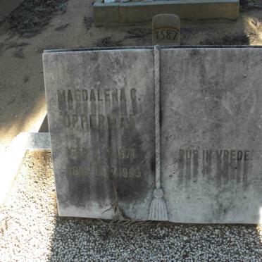 OPPERMAN Magdalena C. 1871-1953