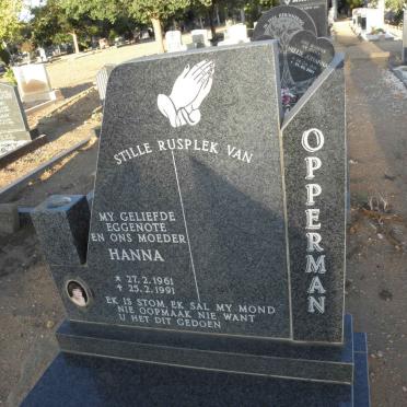 OPPERMAN Hanna 1961-1991