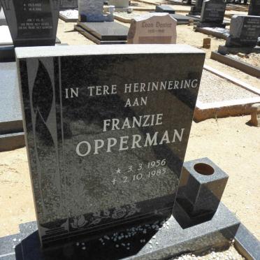 OPPERMAN Franzie 1956-1985