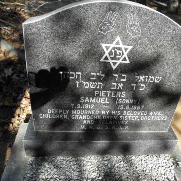 PIETERS Samuel 1912-1987