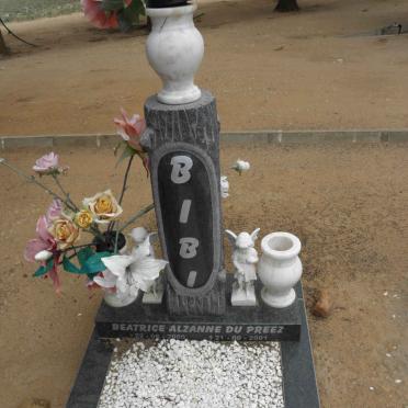 PREEZ Beatrice Alzanne, du 2000-2001