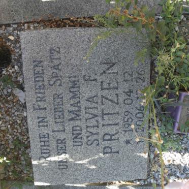 PRITZEN Sylvia F. 1959-2006