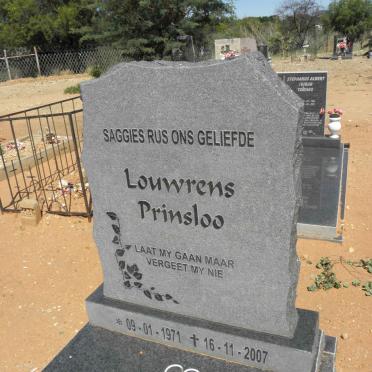 PRINSLOO Louwrens 1971-2007