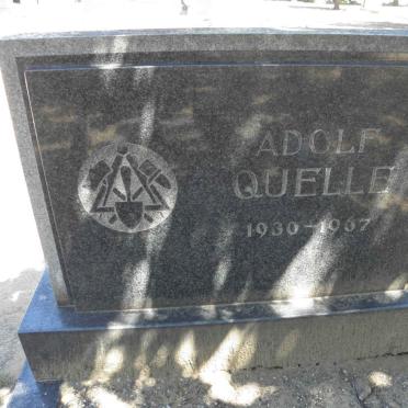 QUELLE Adolf 1930-1967